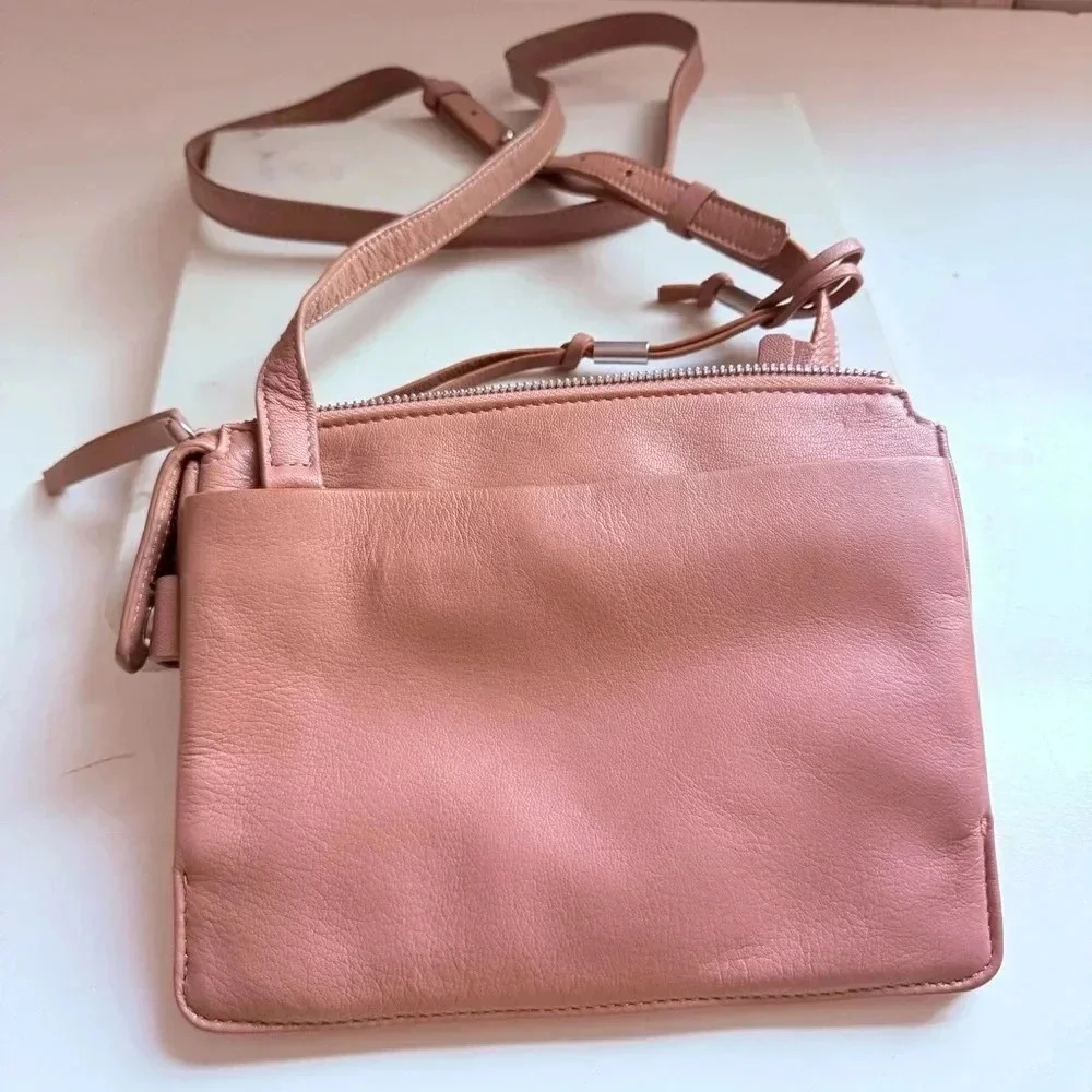 NWOT Lucky Brand Biro Leather Crossbody